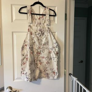 Floral Overalls
